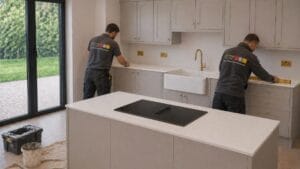Portman Stone Fitters Installing Worktops
